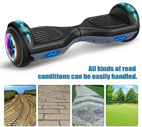 Scooter 6.5" Two-Wheel Scooters with Fashion LED Lights for Kids in Kuwait