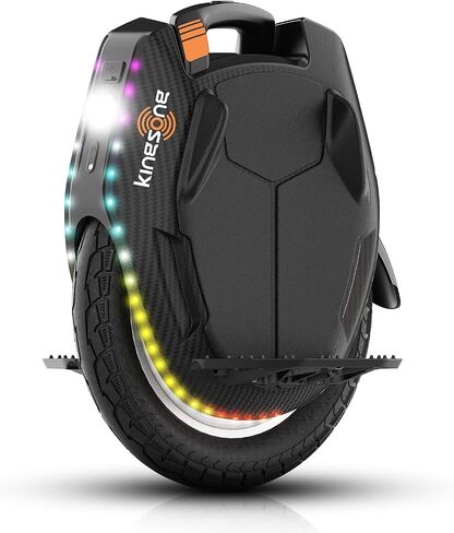King Song 16XPro Electric Unicycle, 87-99mi Long Range & 4600W Peak Motor, UL2272 Certified Smart Electric Monowheel for Self-Balancing Unicycle for Adults Teens Commuting (Black) in Kuwait