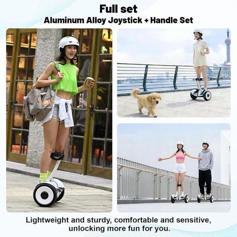 Leg Control Lever Assembly Replacement for Ninebot S Smart Self-Balancing Scooter (White) in Kuwait