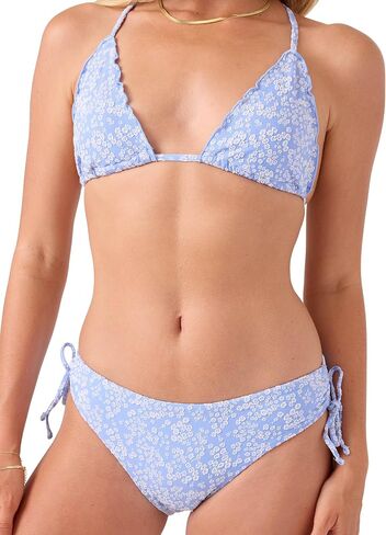 Roxy Margarita Tiki TRI Top Blue/WHT XS in Kuwait
