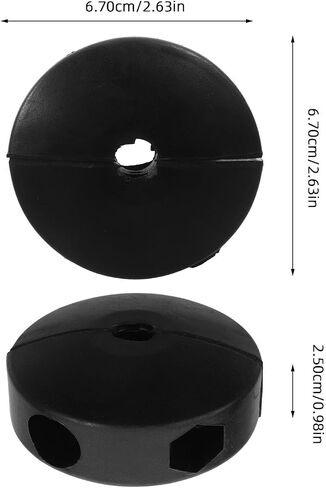 Rubber Hose Stopper for Automatic Retractable Hose Reel with 10mm Hole Inner Diameter Wear Resistant Ball Stopper Increases Work Efficiency Compatible with Pipe Reel in Kuwait