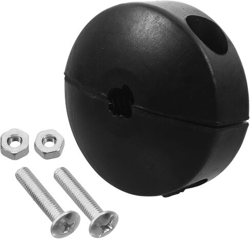 Mobestech Rubber Hose Reel Ball Stopper Black Sturdy Rubber Material with 10mm Inner Diameter Hole Provides Stability Assurance and Wear Resistance for Automatic Retractable Hose Reels in Kuwait