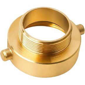 2-1/2" NST (NH) Female x 2" NPT Male Fire Hydrant Adapter,Brass Fire Hose Hydrant Connector with Pin Lug in Kuwait