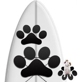 Drydiet 2 Pcs Dog Paddle Board Traction Pad, EVA Non Slip Deck Grip for SUP, Surfboard and Kayak, Waterproof Anti Slip Dog Mat for Paddleboard Deck in Kuwait