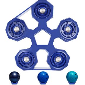 Bowling Ball Cup, Rotating Bowling Ball Spinner for Cleaning, Spare Bowling Ball Stand - Effortless Cleaning & Polishing with 360° Rotation | Bowling Ball Holder for All Major Balls in Kuwait