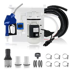 Upgraded AC 110V-120V DEF Transfer Pump Kit, High-Flow Self-Priming DEF Pump with US Plug, Compatible with Drums/Totes/Wall Mounts, Corrosion-Resistant, Includes All Premium Accessories in Kuwait