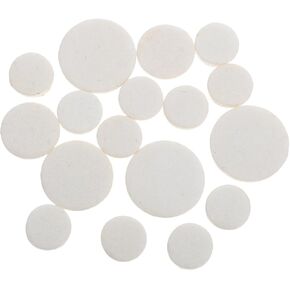 Gadpiparty 17pcs Clarinet Pads, Clarinet Pads Replacement Kit, Woodwind Instrument Cushions for Repair and Maintenance in Saudi Arabia