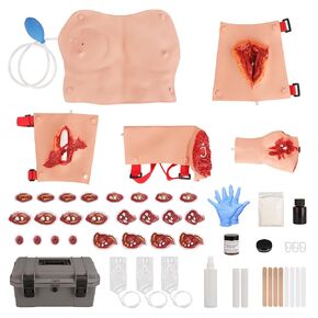 Advanced Military Casualty Simulation Kit, Trauma Simulation Kit, Emergency Training Moulage in Kuwait