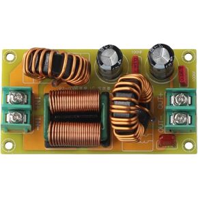 DC LC Power Supply Filter Module for EMI Electromagnetic Interference Suppression, Passive Inductor Capacitor Circuit, FR4 PCB, Common Mode & Secondary Filtering for Auto, Motorcycle, DC Systems(20A) in Saudi Arabia