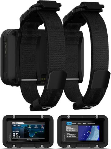 Garmin Descent X50i، كمبيوتر غوص ممتاز، شاشة لمس 3 بوصات، تصنيف غوص 20 ATM، أزرار مقاومة للتسرب، نظام تحديد المواقع السطحي، بوصلة غوص مع حزمة بنك الطاقة Wearable4U in Kuwait