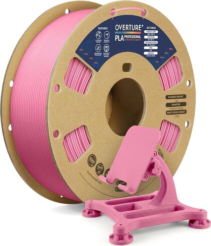 OVERTURE PLA Plus (PLA+) خيوط 1.75 مم، أقوى وأكثر متانة، خيوط طابعة ثلاثية الأبعاد ذات متانة احترافية 1 كجم (2.2 رطل)، دقة عالية +/- 0.02 مم، خالية من التشابك (أسود) in Saudi Arabia
