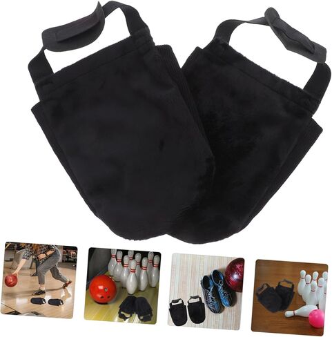 Totority 2pairs Bowling Sports Supplies Slider Cover for Bowling Shoes Elastic Shoe Cover Slider Accessories in Kuwait