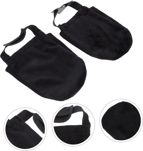 Totority 2pairs Bowling Sports Supplies Slider Cover for Bowling Shoes Elastic Shoe Cover Slider Accessories in Kuwait