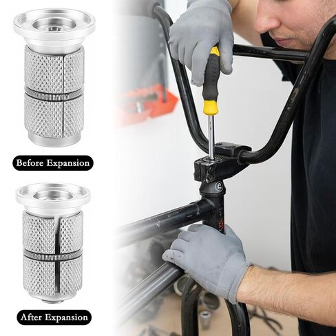 Bike Headset Expander Screw, 28.6mm Expansion Bolt, Carbon Fork Stem Compressor Plug Accessory for Road Bike in Kuwait