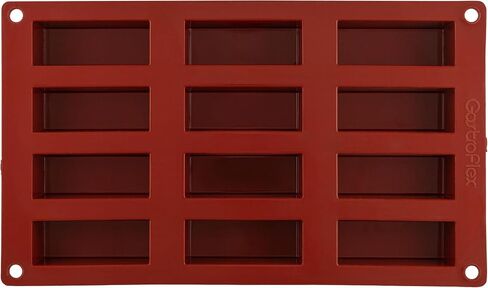 Matfer Bourgeat Gastroflex Mini Cakes Mold, 2 3/4" x 1 1/4", 12 cavities in Kuwait