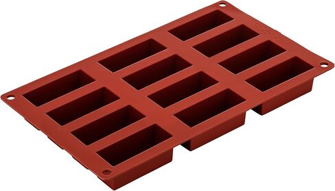 Matfer Bourgeat Gastroflex Mini Cakes Mold, 2 3/4" x 1 1/4", 12 cavities in Kuwait
