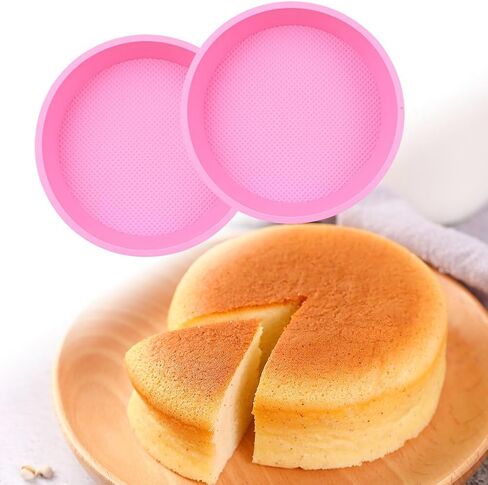 EUBUY Silicone Cheesecake Pan Protector for 9'' Round Springform Pan, Cheesecake Water Bath Protector, Baking Accessories Preventing Water from Entering in Kuwait