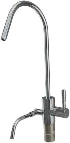 Dual-Outlet Stainless Steel Faucet - For Under-Sink Alkaline Water Ionizer Machines in Kuwait