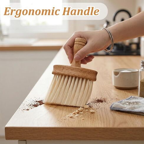 Guitar Cleaner Instrument Dusting Brush Piano Cleaner Keyboard Cleaning Brush with Wooden Handle for Car Interior Laptop Guitar Cleaning Kit, Efficient Dust Removal in Kuwait