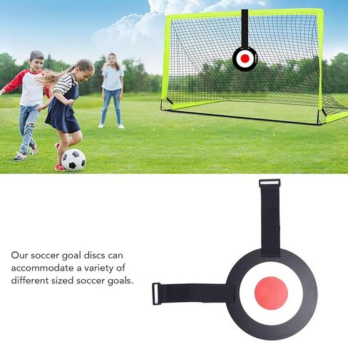 Luocute Soccer Goal Training Target, Impact Proof Target for Accuracy Agility and Passing Practice with Adjustable Angles for Backyard or Team Drills in Kuwait