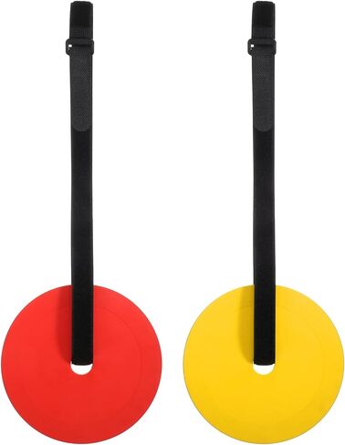 Soccer Goal Target for Practice, 2Pcs Lacrosse Goal Targets with Adjustable Straps, Shooting Accuracy Training Target, Hockey Baseball Football Training Equipment in Kuwait