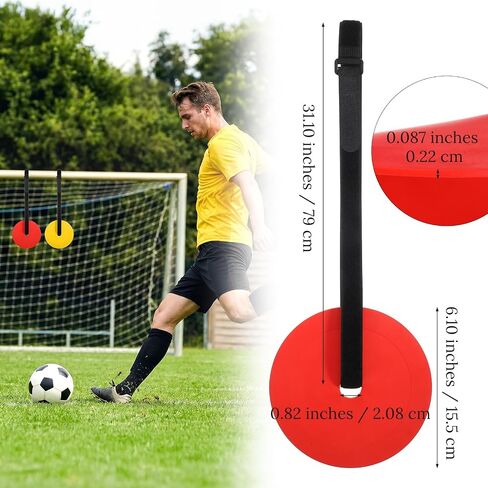 Soccer Goal Target for Practice, 2Pcs Lacrosse Goal Targets with Adjustable Straps, Shooting Accuracy Training Target, Hockey Baseball Football Training Equipment in Kuwait