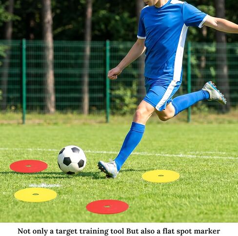 Soccer Goal Target for Practice, 2Pcs Lacrosse Goal Targets with Adjustable Straps, Shooting Accuracy Training Target, Hockey Baseball Football Training Equipment in Kuwait