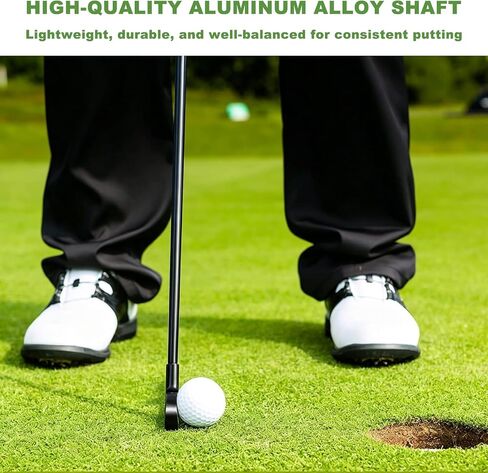 Adjustable Golf Putter Set with Golf Ball, Putting Cup and Storage Bag - Portable & Easy to Store, Perfect for Mini Golf Courses, Ideal Gift for Beginners, Juniors, Youth & Seniors in Kuwait
