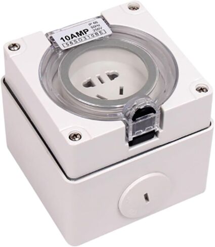 56 Series Waterproof Socket Industrial Machinery Surface-Mounted Anti-Corrosion Square Outdoor rain-Proof Power in Kuwait
