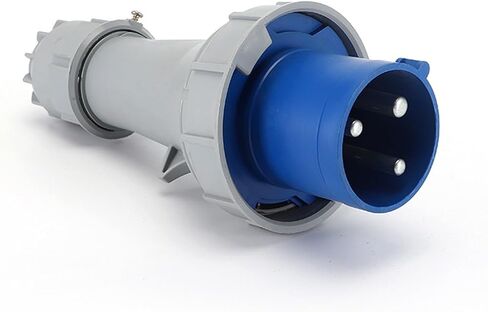 Industrial LX-0332-63A LX-0432-125A Three-core Nylon dustproof Socket Connector in Kuwait