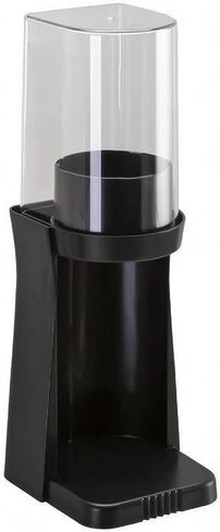 Paper Cup Dispenser Front Dispensing Clear Tube Cup Dispenser Space Saving, Cream White, Single Cup - Wall-Mounted/Desktop Dual Use in Saudi Arabia