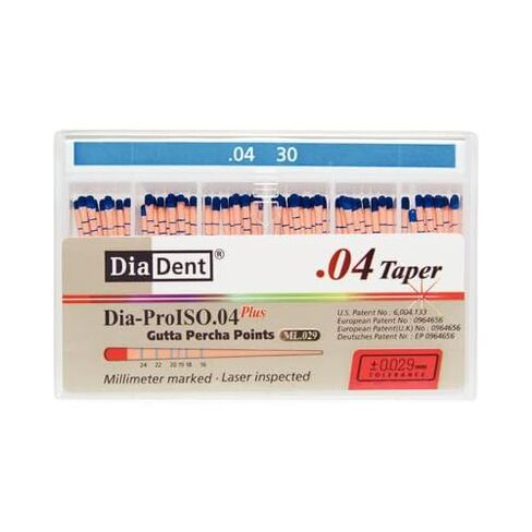 DiaDent ML114-606 Dia-ProISO GT .04 جوتا بيرشا بوينتس #30 60/صندوق in Kuwait