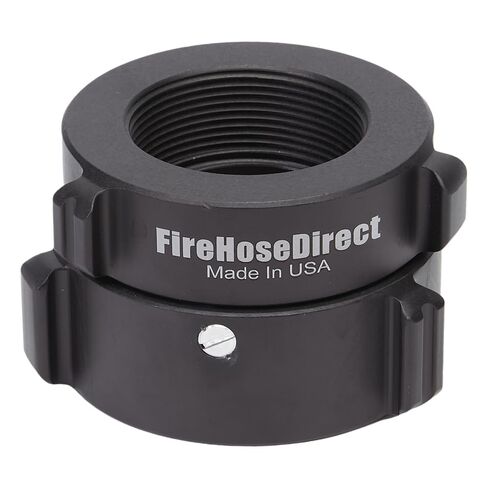 الألومنيوم 2 1/2 "NH إلى 2" NPT محول خرطوم حريق أنثى مزدوج in Kuwait