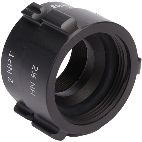 الألومنيوم 2 1/2 "NH إلى 2" NPT محول خرطوم حريق أنثى مزدوج in Kuwait