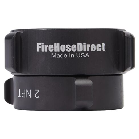 الألومنيوم 2 1/2 "NH إلى 2" NPT محول خرطوم حريق أنثى مزدوج in Kuwait