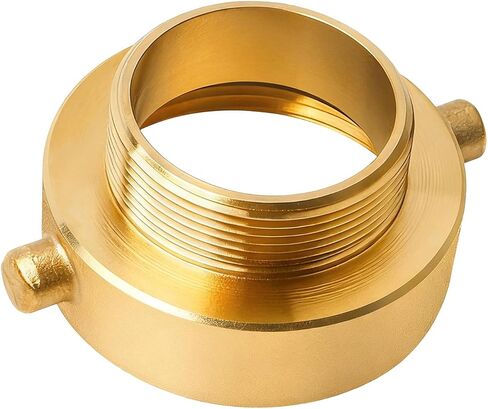 2-1/2" NST (NH) Female x 2" NPT Male Fire Hydrant Adapter,Brass Fire Hose Hydrant Connector with Pin Lug in Kuwait