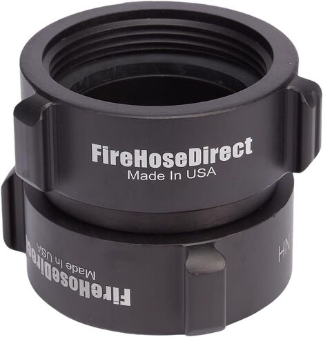 Aluminum 2 1/2" NH to 2 1/2" NH Double Female Fire Hose Adapter in Kuwait