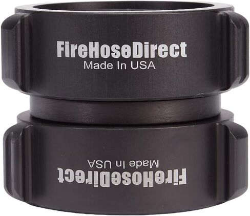 Aluminum 2 1/2" NH to 2 1/2" NH Double Female Fire Hose Adapter in Kuwait