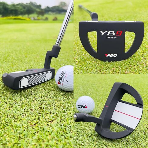 PGM Golf Putter for Men and Women – Right/Left Handed Mallet Putter with Alignment Guide, Stepped Steel Shaft & High Stability Performance in Kuwait