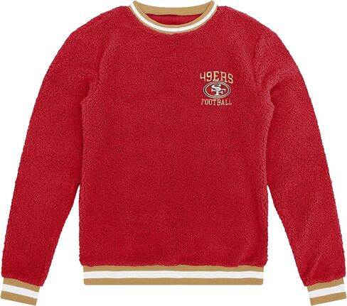 سترة FOCO San Francisco 49ers NFL للرجال ذات رقبة دائرية - L in Kuwait