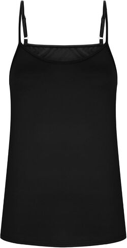 المرأة تانك القمم السباغيتي حزام فلوي تانك القمم Crewneck بلا أكمام بلوزات فضفاضة تناسب بروتيل مريح ملابس علوية غير رسمية in Kuwait
