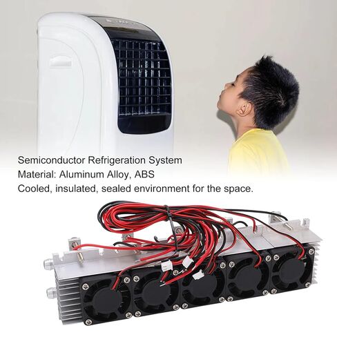 Semiconductor Refrigeration System 300W High Performance Thermoelectric Cooling Module with Aluminum Alloy Heat Sink for Industrial Equipment and DIY Projects in Kuwait