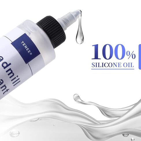 زيت تشحيم للحزام، زيت تشحيم حزام المشي من السيليكون 100%، زيت جهاز المشي الفاخر بنسبة 100% مع أنبوب توزيع سهل الاستخدام، مناسب لجميع أنواع أجهزة المشي تقريبًا in Kuwait