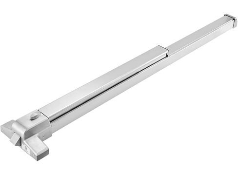 UL Listed Hardware Push Bar Panic Exit Device with Exterior Lever, Commercial Horizontal Push Bar for Emergency Exit Doors, 500mm Touch Bar, Single Point Latch, Fits 28–41" Door Width in Kuwait