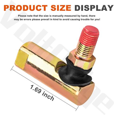 94-7572 78-2920 Tie Rod Ball Joint Compatible with Toro Exmark 244-5 255-5 264-6 264-H 265-6 265-H 244-H 520xi 520Lxi 522xi 416-8 416-H 312-8 Tractor Mower, 2 Pack in Kuwait