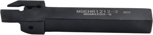 MGEHR1212-2 حامل أدوات مخرطة قطع الحز مع 10 قطع MGMN200-G إدراجات كربيد، عمود أداة تحويل من سبائك الصلب لنصف التشطيب والتشطيب، يتضمن مفتاح ربط in Kuwait
