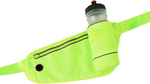 Adjustable Running Hydration Belt with Water Bottle Holder for Fitness, Jogging, Hiking (Blue) in Kuwait
