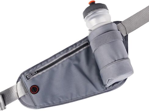 Adjustable Running Hydration Belt with Water Bottle Holder for Fitness, Jogging, Hiking (Blue) in Kuwait