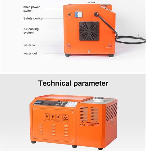2KG Medium Frequency Gold Melting Furnace, 3500W High Temp Gold Melting Machine, Smelting Time 4-6 Minutes, for Metal, Gold, Silver in Kuwait