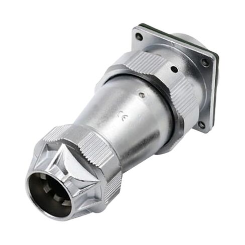 WY48 Waterproof Clamp Fastener Connector TE Capped Nut Socket Z Aviation Male/Female 5-Pin(SquareSocket7-core) in Saudi Arabia